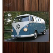 Металлическая табличка Volkswagen T1 Sumba Bus91